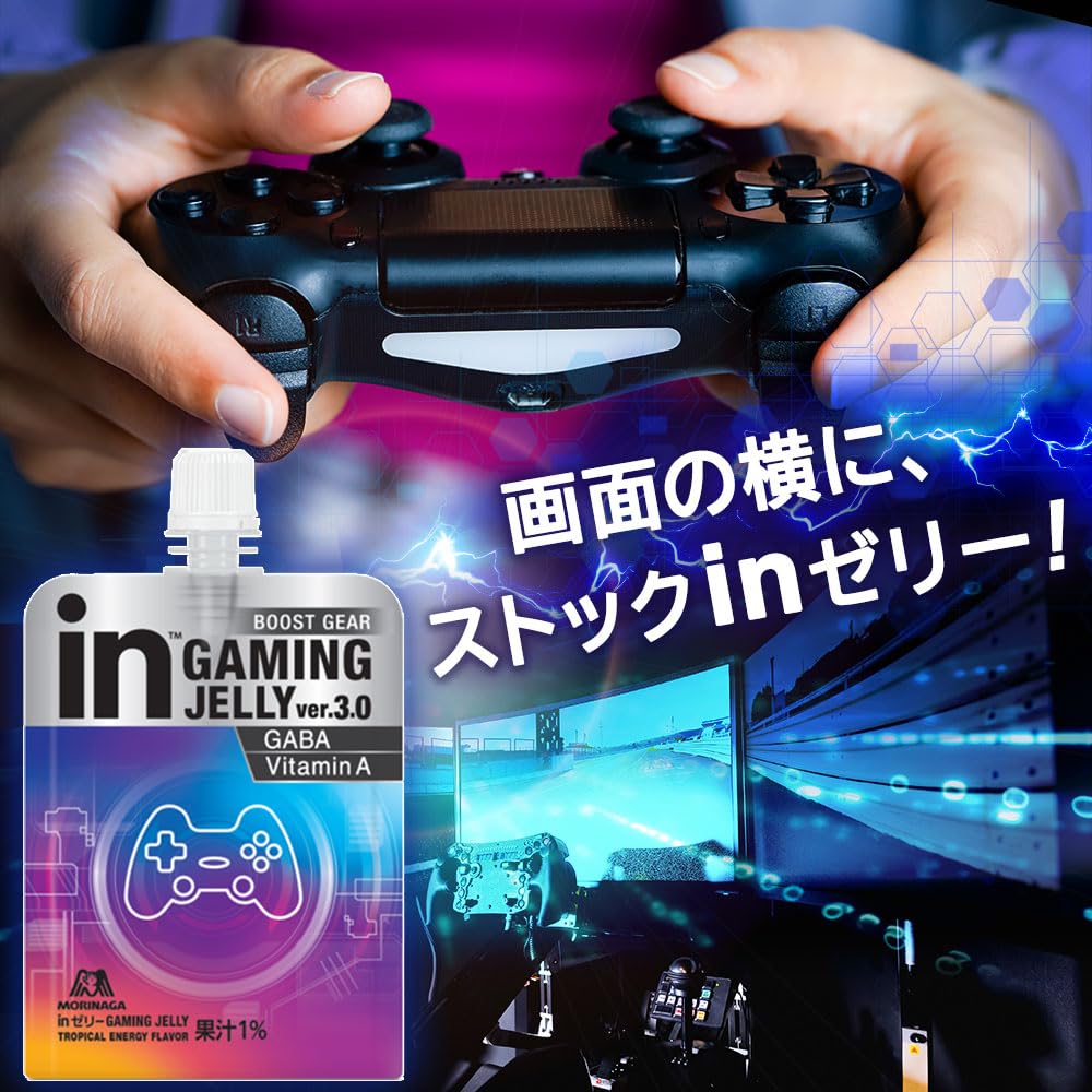 inゼリーGAMING トロピカル風味 180g×6個
